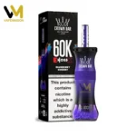 Al Fakher 60K Puffs Crown Bar E-Hose X o smaku jagodowo-wiśniowym – jednorazowy vaporizer na 60 000 zaciągnięć