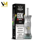 Al Fakher 60K Puffs Crown Bar E-Hose X o smaku winogronowym – jednorazowy vape na 60 000 zaciągnięć