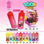 Główne zdjęcie produktu: Bang King Triple 100K Puffs – jednorazowy vaporizer 3 w 1 – 100vaping