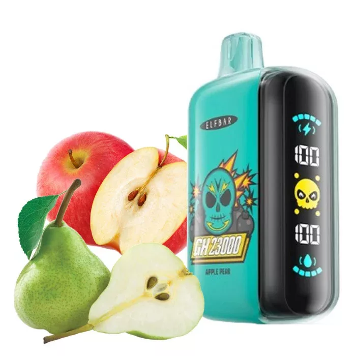 ELF BAR GH23000 – jednorazowy vape o smaku jabłkowo-gruszkowym, 23 000 zaciągnięć – 100vaping