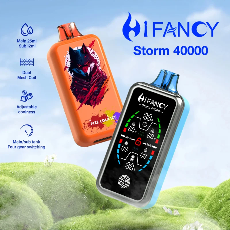 HIFANCY STORM 40000 Puffs Display 3 Disposable Vape - 100vaping
