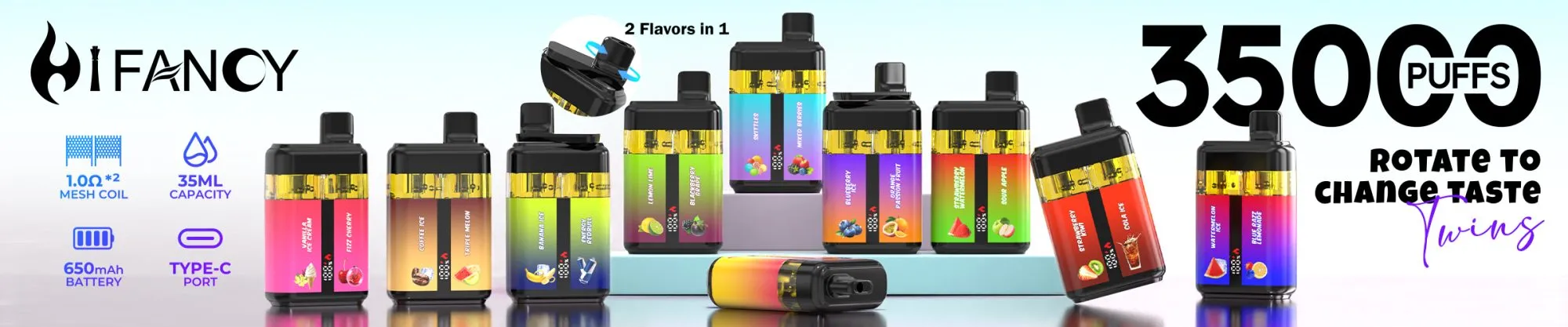 100vaping-hifancy-twins-35000-puffs-banner HIFANCY TWINS 35000 Puffs Banner Disposable Vape - 100vaping