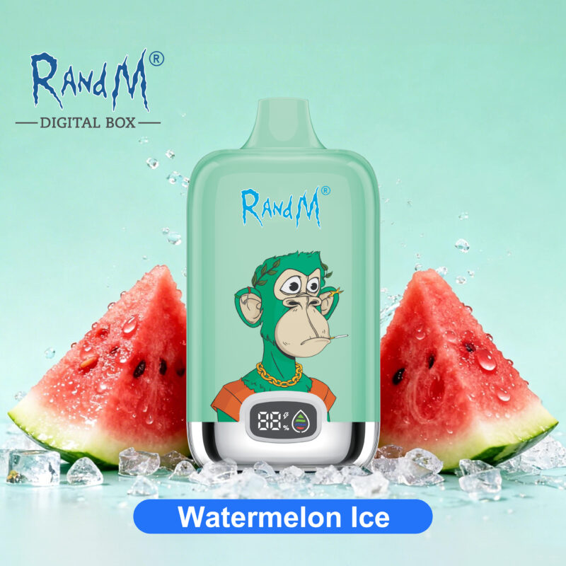 RandM Tornado 12000 Watermelon Ice Flavor Disposable Vape - 100vaping