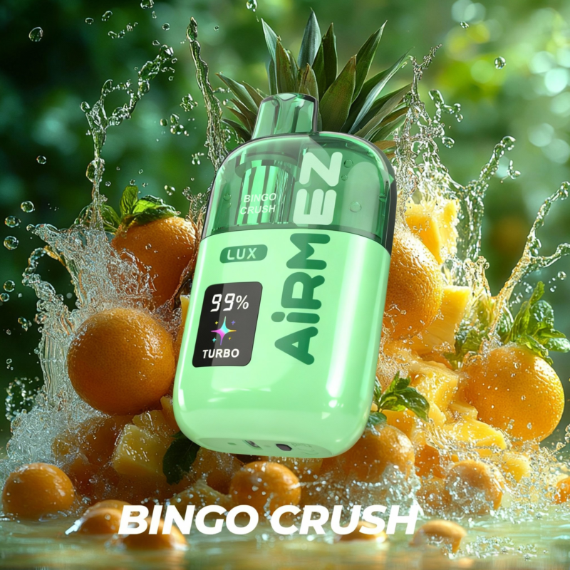Airmez Lux 60 000 zaciągnięć, smak Bingo Crush – jednorazowy vape 100vaping