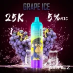 Airmez Tornado 25 000 zaciągnięć, smak Grape Ice – jednorazowy vape 100vaping