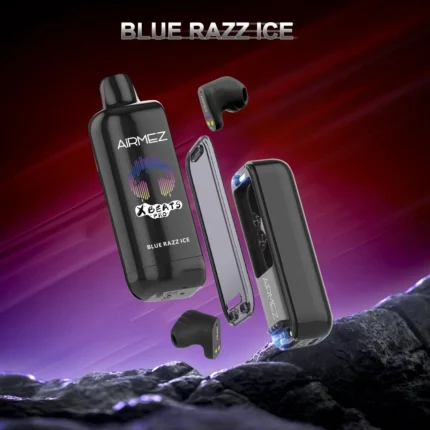 Airmez Xbeats Pro 50 tys. zaciągnięć, smak Blue Razz Ice – 100vaping