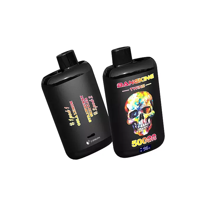 Bang King Twins 50 000 zaciągnięć – jednorazowy vape o dwóch smakach – zdjęcie główne – 100vaping