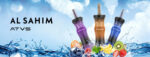 Baner reklamowy jednorazowego vape’a ATVS AL SAHIM 200K Puffs – 100vaping