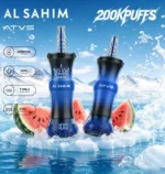 ATVS AL SAHIM – jednorazowy e-papieros o smaku Lush Ice, 200 000 zaciągnięć – 100vaping