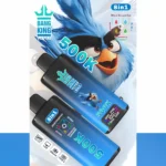 Bang King 500 000 zaciągnięć 8 w 1 Black Dragon Ice Love 66 Mr Blue o smaku truskawkowej lemoniady – jednorazowy vape – 100vaping