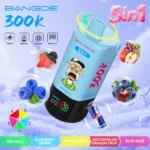 Bang DE 300 000 zaciągnięć 5 w 1 – smaki: Red Bull, jagoda, wiśnia, jabłko, winogrono, arbuz, smoczy owoc, Blue Razz – 100vaping