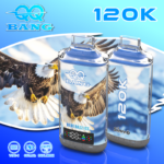 QQ Bang 120K Puffs Blue Razz Ice Flavor Disposable Vape - 100vaping