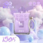 QQ Bang 150K Puffs Grape Ice Flavor Disposable Vape - 100vaping