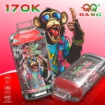 QQ Bang 170K Puffs Watermelon Ice Flavor Disposable Vape - 100vaping