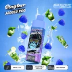 Jednorazowy e-papieros Stagbar Jagger Pro 40K Puffs o smaku jagodowo-malinowym – 100vaping
