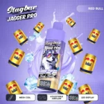 Jednorazowy e-papieros Stagbar Jagger Pro 40K Puffs o smaku Red Bull – 100vaping