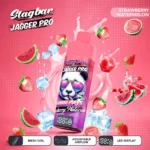 Jednorazowy e-papieros Stagbar Jagger Pro 40K Puffs o smaku truskawkowo-arbuzowym – 100vaping