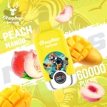Stagbar Nexus 60K Puffs Peach Mango Flavor Disposable Vape - 100vaping