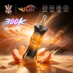 UOR AL BANG 300K Puffs Shisha Peach Ice Flavor Disposable Vape - 100vaping