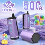 QQ Bang 500K Puffs Blueberry Lemonade Cherry Berry Strawberry Banana Triple Melon Peach Mango Pineapple Watermelon Ice Flavor Disposable Vape - 100vaping