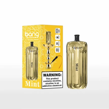 Bang E-Shisha Head 42K Puffs – jednorazowy vaporizer ze złotym wyświetlaczem LED – zdjęcie produktu nr 2