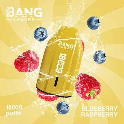 Bang Leader 18K – jednorazowy e-papieros na 18 000 zaciągnięć – smak jagodowo-malinowy
