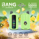 Bang Leader 50K Puffs Disposable Vape Rechargeable – Sour Pineapple Lemonade