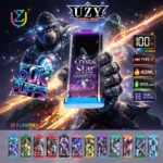 Jednorazowy vaporizer UZY Crystal Star na 60 000 zaciągnięć