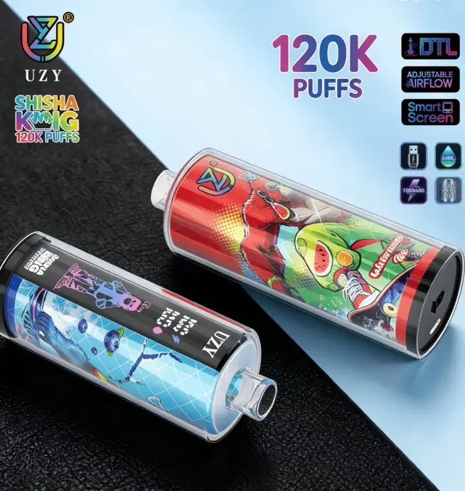 UZY Shisha Hookah King – jednorazowy vape na 120 tys. zaciągnięć