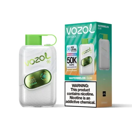 VOZOL STAR CLICK 50000 Jednorazowy e-papieros o smaku gumy arbuzowej