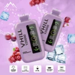 VHILL – jednorazowy e-papieros „Grape Ice” na 20 000 zaciągnięć