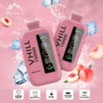 VHILL – jednorazowy e-papieros „Peach Ice” na 20 000 zaciągnięć